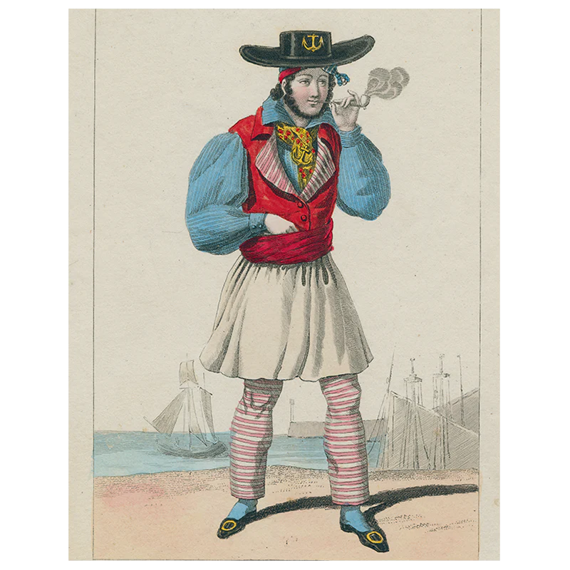 Merry Man Sailor Smoking (p 53)