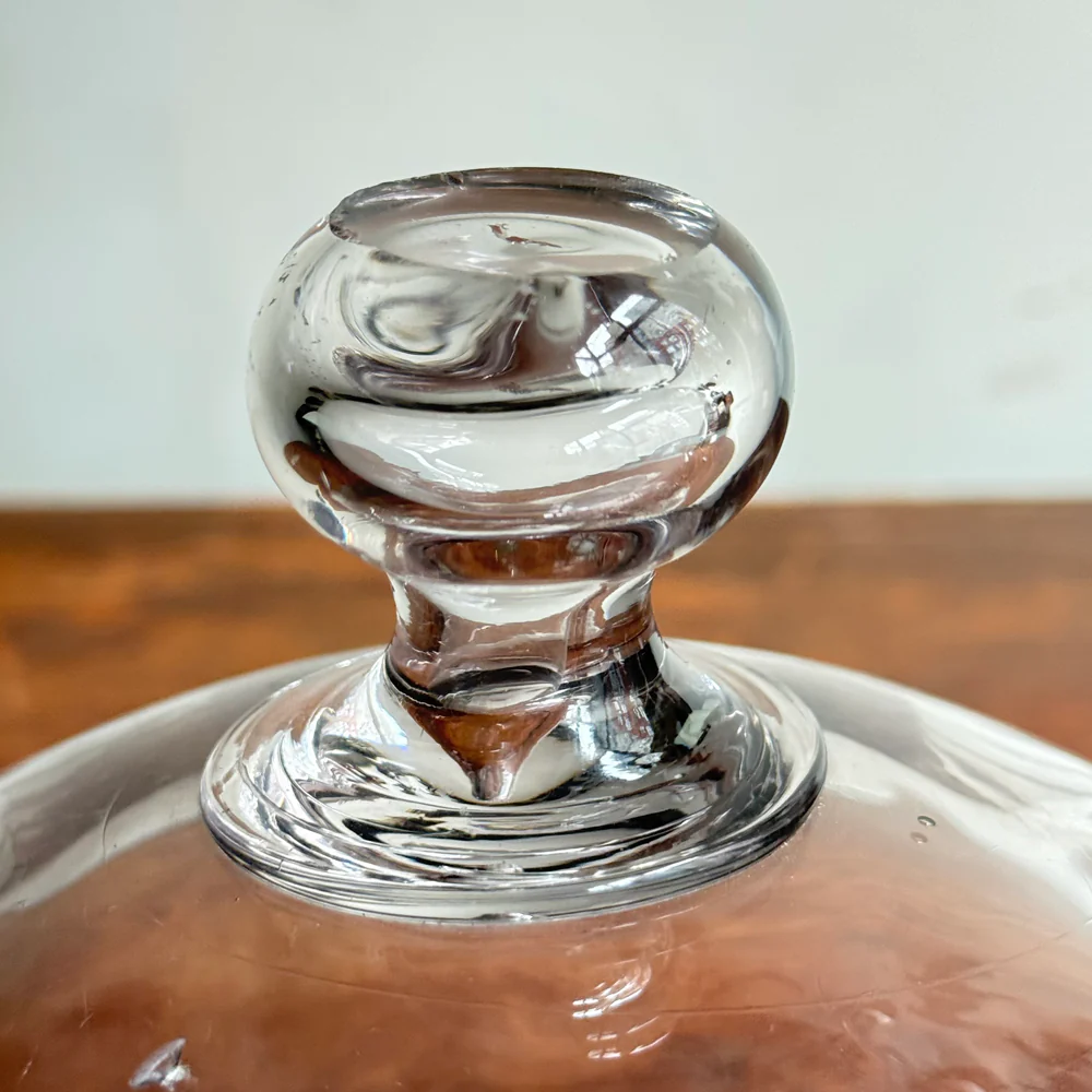 19th-century French Glass Cloche (CC03) - Image 3