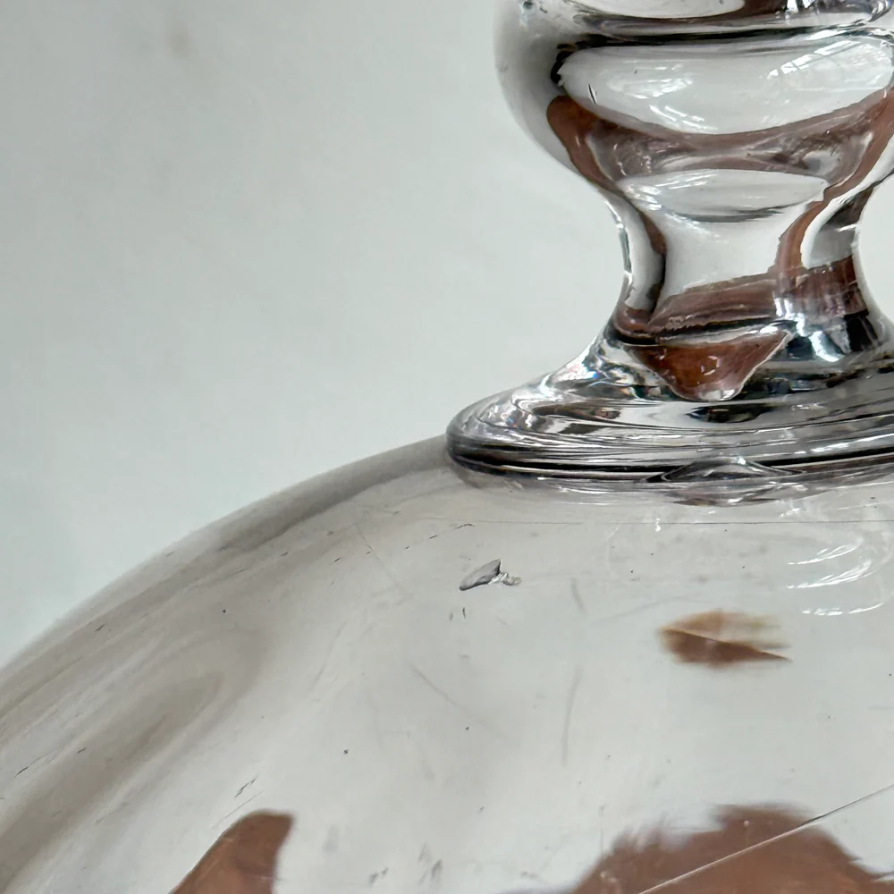 19th-century French Glass Cloche (CC03) - Image 4
