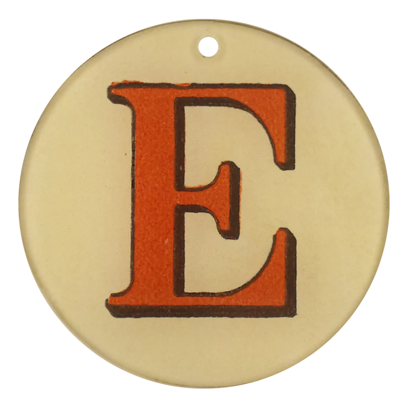 Red Letters - E