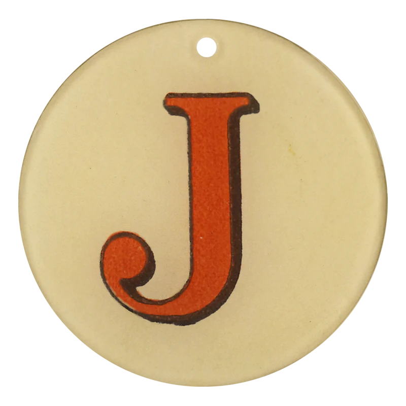 Red Letters - J