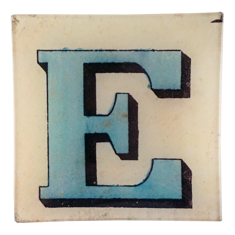 Block Letter E