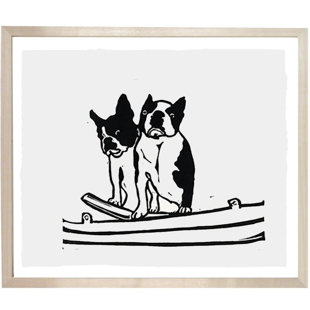 John & Stephen - Boston Terrier Pair