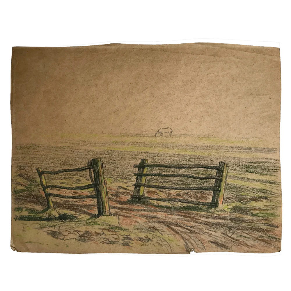 Evert Rabbers Landscape Drawing 42