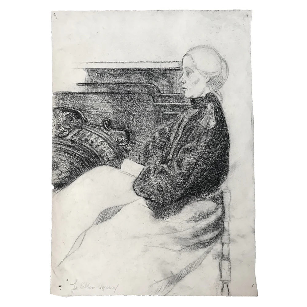 Evert Rabbers Portrait Drawing 16