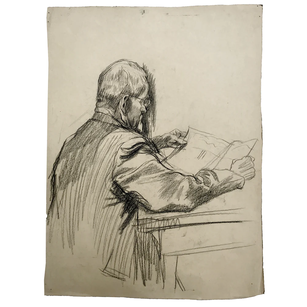 Evert Rabbers Portrait Drawing 46