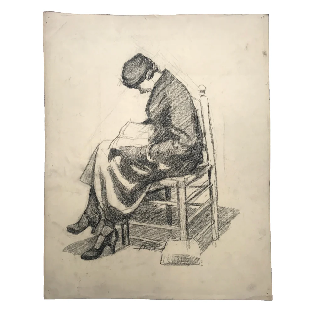 Evert Rabbers Portrait Drawing 56