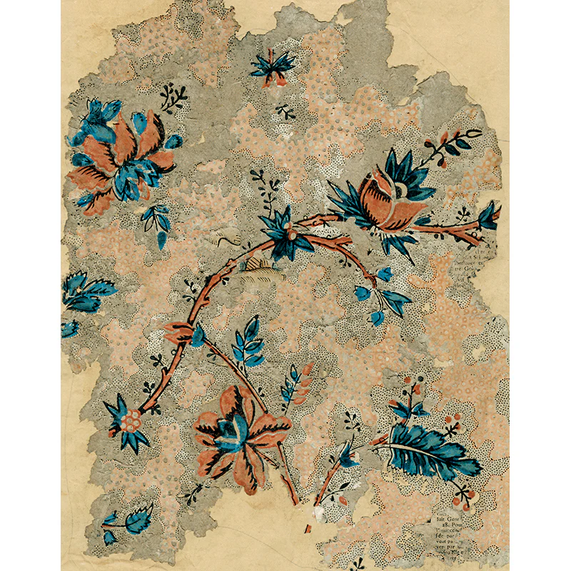 Blue and Red Floral (p 206)