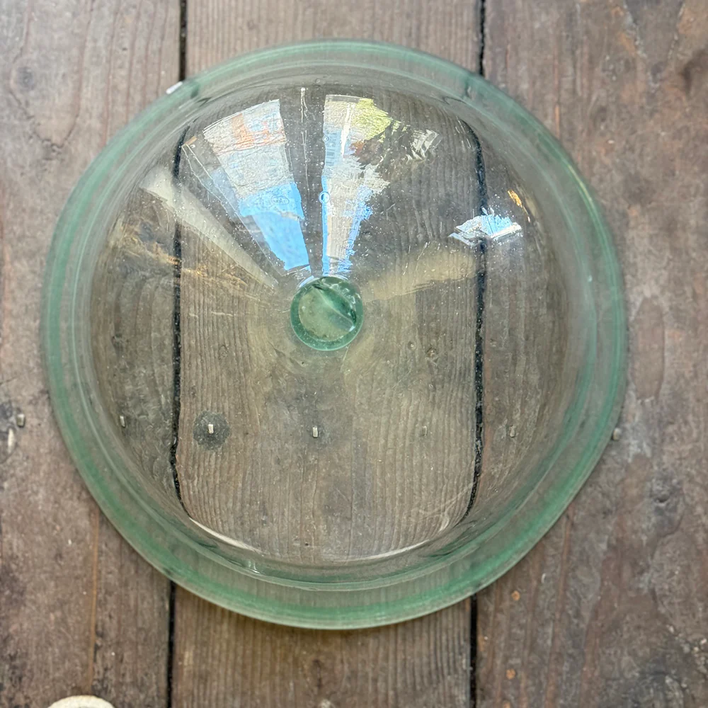 Large 19th-century French Glass Cloche de Melon (LG-07) - Image 2