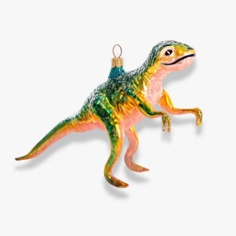 Green T-Rex Ornament